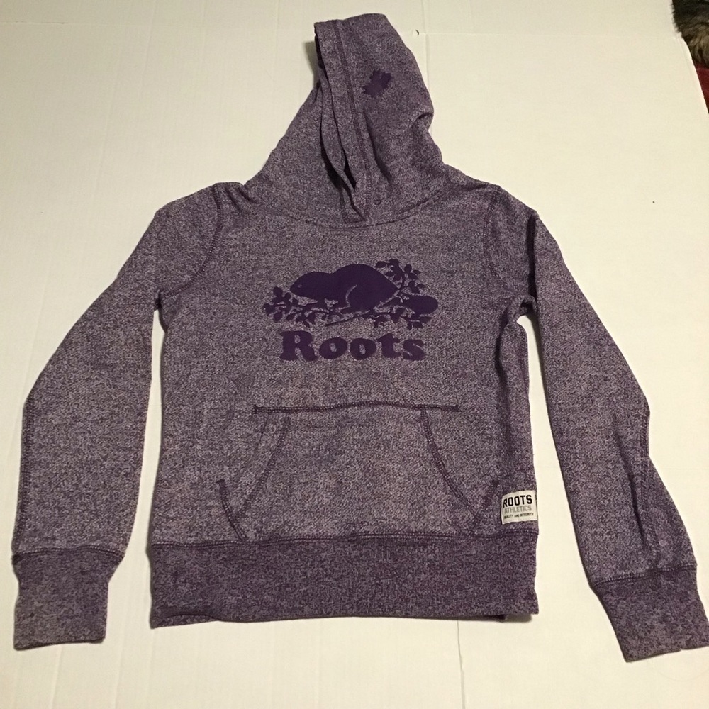 Girl’s Purple Kanga Hoodie Sz Lg (9-10 yrs) Long Sleeve
